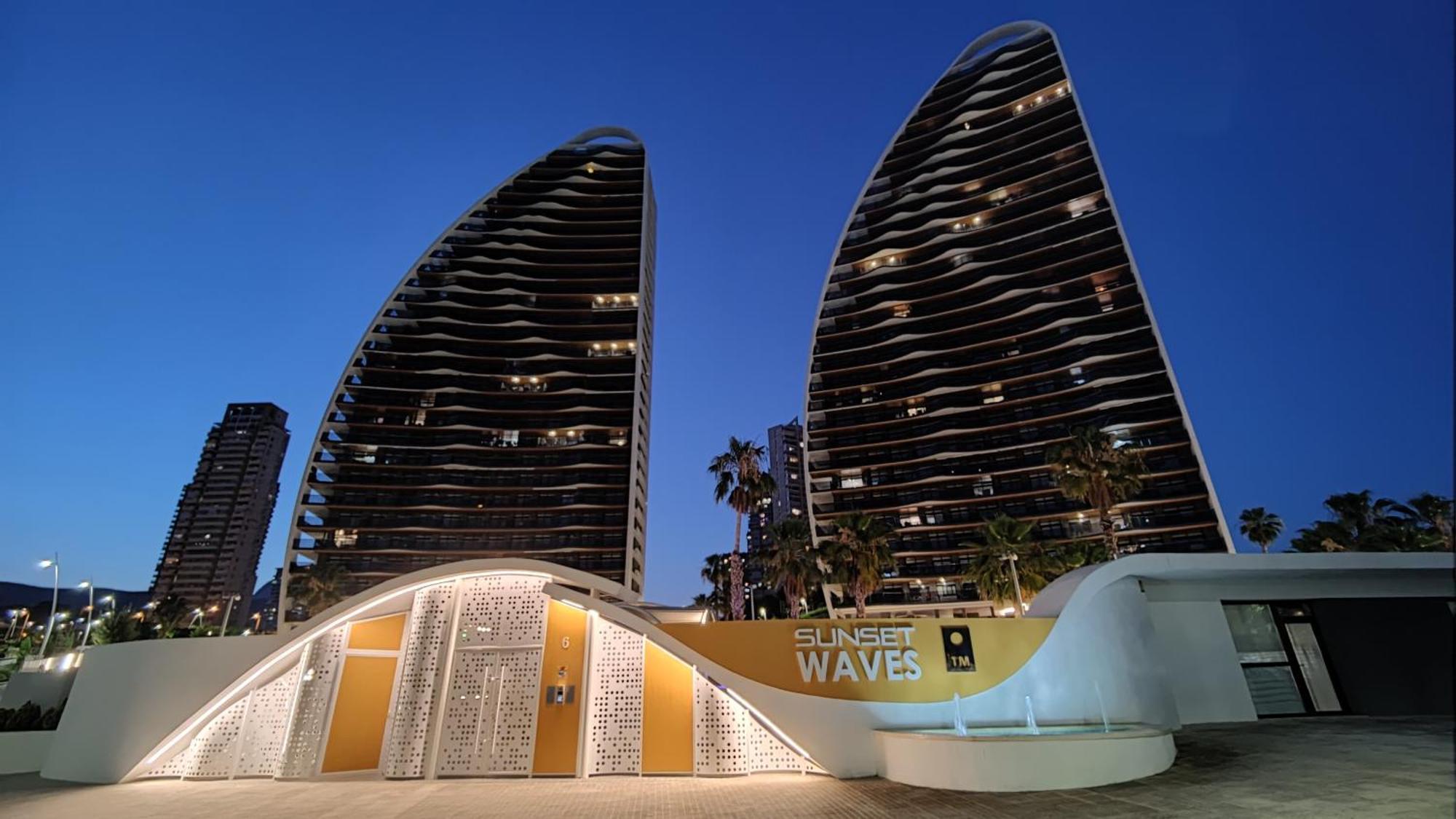 Sunset Waves Relax Apartment ベニドルム エクステリア 写真